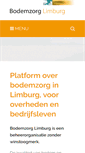 Mobile Screenshot of bodemzorglimburg.nl